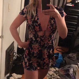 NWT floral romper